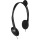 سبييدلينك (SL-870003-BK) سماعة رأس ستيريو ذات طرفى صوت 3.5 ملم - أسود