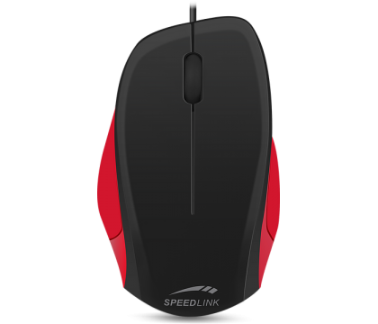 Sreedlink SL-610000-BKRD LEDGY Mouse - wired, 1.3 meter, black-red