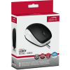 سبيد لينك (SL-610000-BKWE ) ماوس يعمل بالسلك و طول الكابل 1.3 متر و ذو لون أسود/أبيض