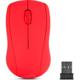 Speedlink SL-630003-RD SNAPPY Mouse - 2.4GHz, Wireless USB, red