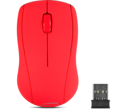 Speedlink SL-630003-RD SNAPPY Mouse - 2.4GHz, Wireless USB, red