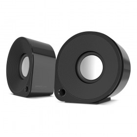 Speedlink SL-810000-BKBK Ellipz USB Stereo Speaker - Black-black
