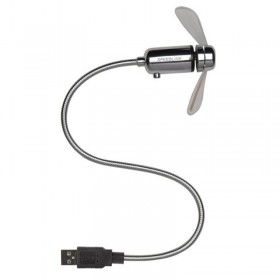 SPEEDLINK SL-7403-MTCL AERO Flexible USB Fan, with Five Alternating Colour LEDs