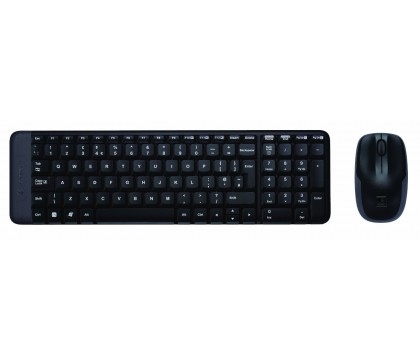 لوجيتك (003235-920) لوحة مفاتيح لاسلكية و ماوس لاسلكى ذو لون أسود
