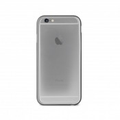 بورو (P-IPC647BUMPER) جراب لأجهزة الأى فون 6/6s ذو لون رصاصى / أبيض مزود بحماية للشاشة