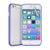 بورو (IPC655BUMPER/BLU) جراب و طبقة حماية لجهاز أبل اى فون 6/6s بلس ذو لون أزرق