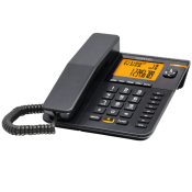 Alcatel T75 Caller ID Corded Landline Phone, Black