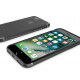 iLuv AI7PGELABK Gelato Soft Flexible Lightweight Case With Semi Transparent Back for iPhone 7 Plus, Black