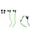 Omega FH2111B FREESTYLE ZIP EARPHONES + MIC FH2111 GREEN [41800]