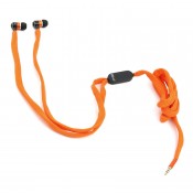 Omega FH2112O FREESTYLE SHOELACE EARPHONES + MIC FH2112 ORANGE [42779]