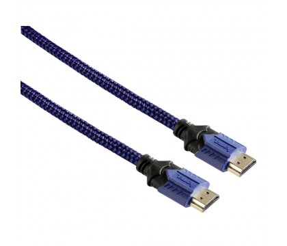Hama 00115481 High Quality, High Speed HDMI™ Cable for PS4, Ethernet, 2.5 m, Blue