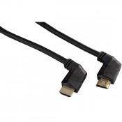 Hama 00122116 High Speed HDMI™ Cable, plug - plug, 90°, Ethernet, gold-plated, 3.0 m