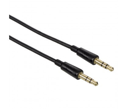 Hama 00122324 Flexi-Slim Audio Cable, 3.5 mm jack plug - plug, stereo, 1.5 m