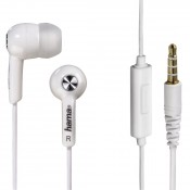 HAMA 00122689 IN-EAR STEREO EARPHONES HK2114, WHITE 