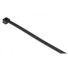 Hama 00020544 Cable Ties, 140 mm, 50 pieces, self-securing, black