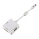 Hama 00053245 3in1 Mini DisplayPort Adapter for DVI, Displayport or HDMI