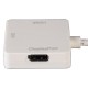 Hama 00053245 3in1 Mini DisplayPort Adapter for DVI, Displayport or HDMI