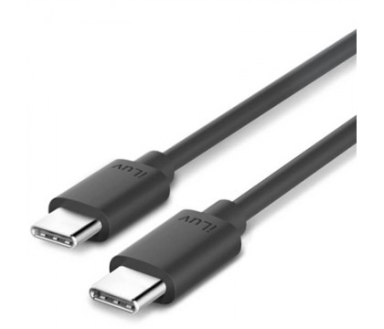 iLuv ICB57BLK USB TYPE C SYNC/CHARGE CABLE BLK,  6 Feet
