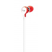 iLuv IEP314RED Earbuds Ergonomic And Comfort, Red