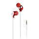 iLuv IEP314RED Earbuds Ergonomic And Comfort, Red