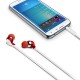 iLuv IEP314RED Earbuds Ergonomic And Comfort, Red