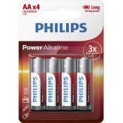 Philips LR6P4B/10 Power Alkaline Battery AA / LR6 Alkaline