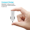 ILUV MOBISEAL2WH CAR CHARGER MOBISEAL 2 DUAL-PORT USB 3.4 A