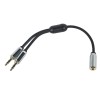 MonoPrice 10146 Designed for Mobile 6inch 3.5mm Stereo Jack Splitter