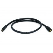مونو برايس (6065) كابل إمتداد للصورة إتش دى إم اّى بطول 3 قدم/.091 متر و ذو لون أسود