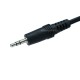 MonoPrice 668 6ft 3.5mm Stereo Plug/Two 3.5mm Stereo Jack Cable - Black