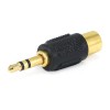 مونو برايس (7147) أدابتر صوت من من طرف RCA مونو إلى طرف 3.5 ملم ستيريو - مطلى بالذهب