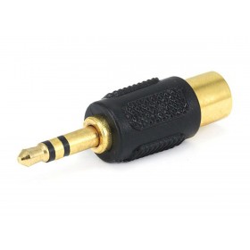 MonoPrice 7147 3.5mm Stereo Plug to RCA Jack Adapter - Gold Plated