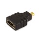 MonoPrice 7703 HDMI® Micro Connector Male to HDMI® Connector Female Port Saver Adapter