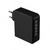 PLATINET PLCUSB5B FAMILY CHARGER 5-PORT USB, 6.8A, BLACK [42838]