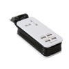PLATINET PLCUSBT4BW TRAVEL CHARGER 4-PORT USB 4A + UK PLUG WHITE/BLACK [42886]