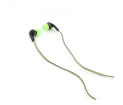 PLATINET PM1031G IN-EAR EARPHONES + MIC SPORT PM1031 GREEN [42943]