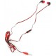 PLATINET PM1031R IN-EAR EARPHONES + MIC SPORT PM1031 RED [42945]