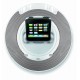 JBL ONSTAGEMICRO PORTABLE SPEAKER SYSTEM FOR IPOD, WHITE