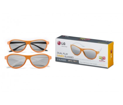 LG AG-F310DP Dual Play Glasses 2 Package 3D Glasses