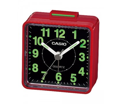 CASIO TQ-140-4D Alarm clock, red