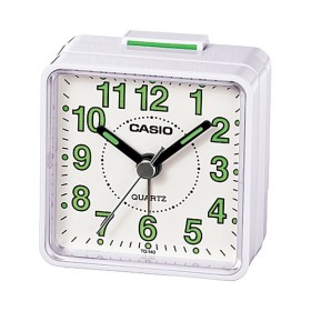 CASIO TQ-140-7D Alarm clock, white