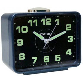 CASIO TQ-218-2D Alarm clock, blue
