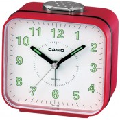 CASIO TQ-328-4D Alarm clock, red