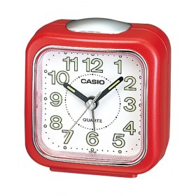 CASIO TQ-142-4D Alarm clock, red