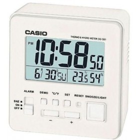 CASIO DQ-981-7 DIGITAL CLOCK, White