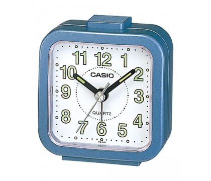 CASIO TQ-141-2D ANALOG CLOCK, BLUE