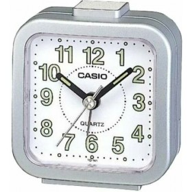 CASIO TQ-141-8D ANALOG CLOCK, SILVER