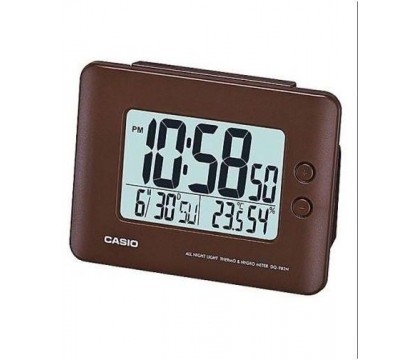 CASIO DQ-982N-5D DIGITAL CLOCK, BROWN