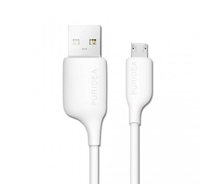 PURIDEA L02-UC-WHITE TYPE C-USB CABLE 1.2M 