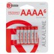 راديو شاك (AAAA 6-Pack) بطاريات ألكالين مقاس AAAA